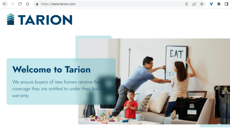 What protections do I get for Tarion?